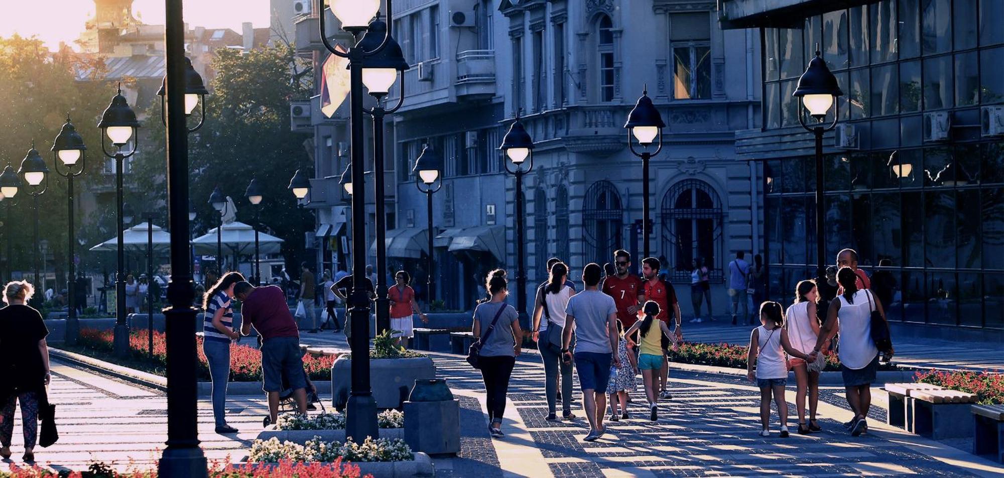 Center Obi-One Lägenhet Belgrad Exteriör bild