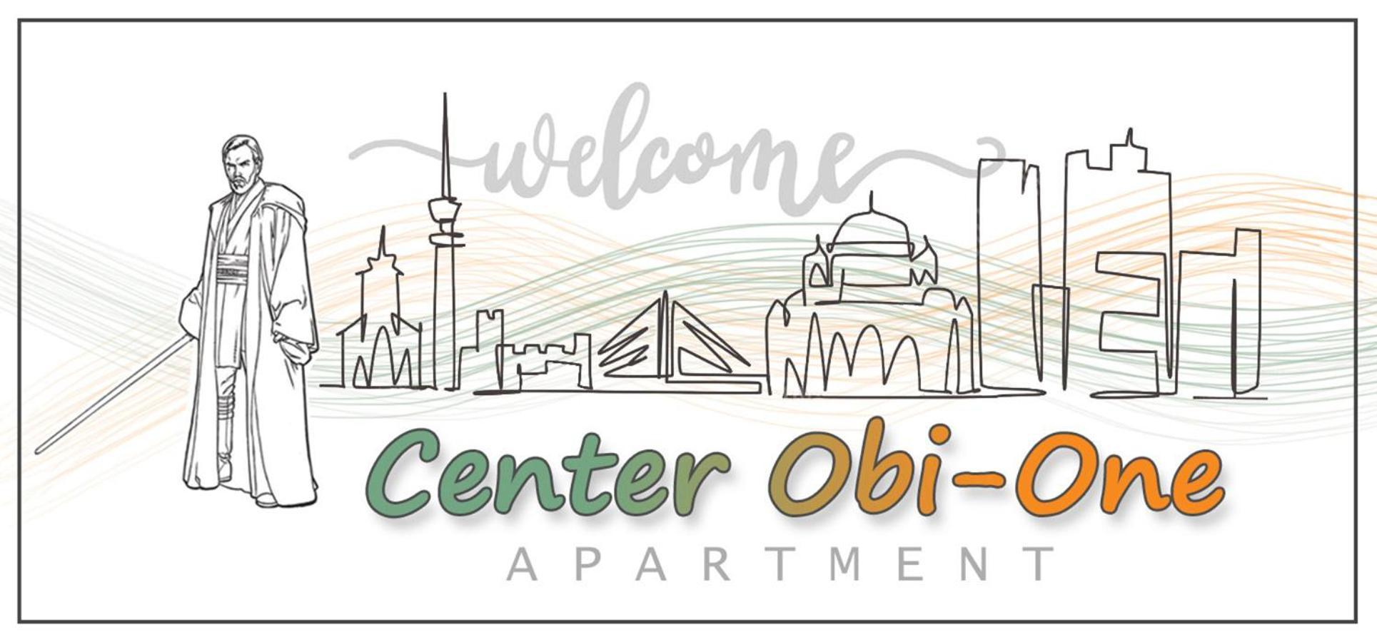 Center Obi-One Lägenhet Belgrad Exteriör bild